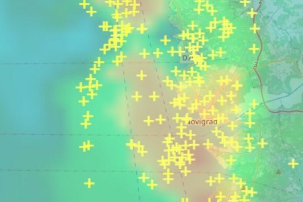 U HRVATSKU VEĆ STIGLO NEVREME! Oluja pogodila OVU oblast, hrli ka DRUGIM DELOVIMA, a evo kakav ih UŽAS čeka (FOTO)