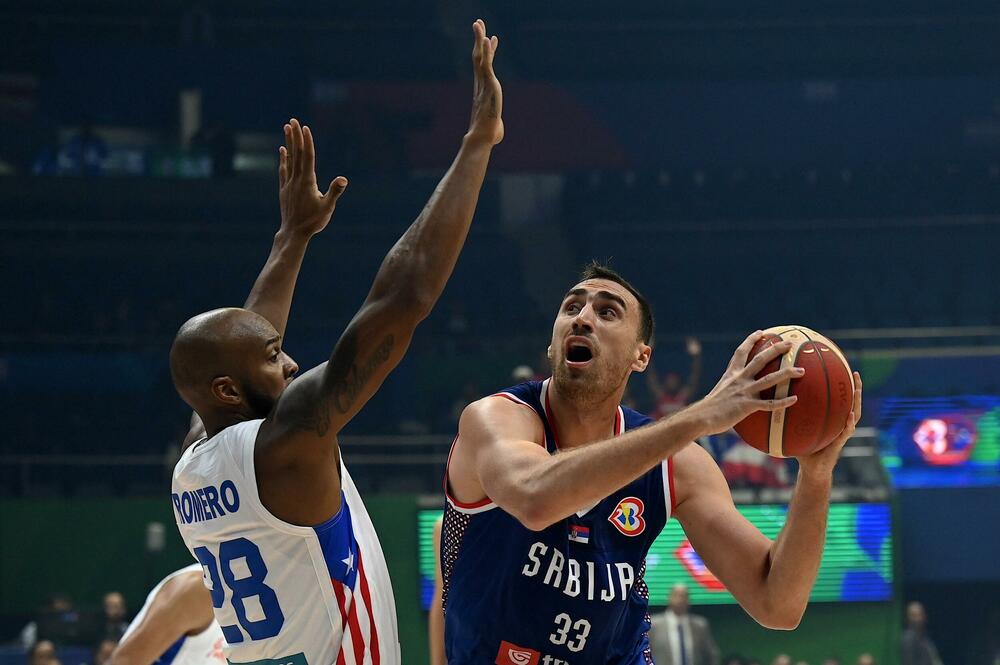 Detalj sa utakmice Portorika i Srbije