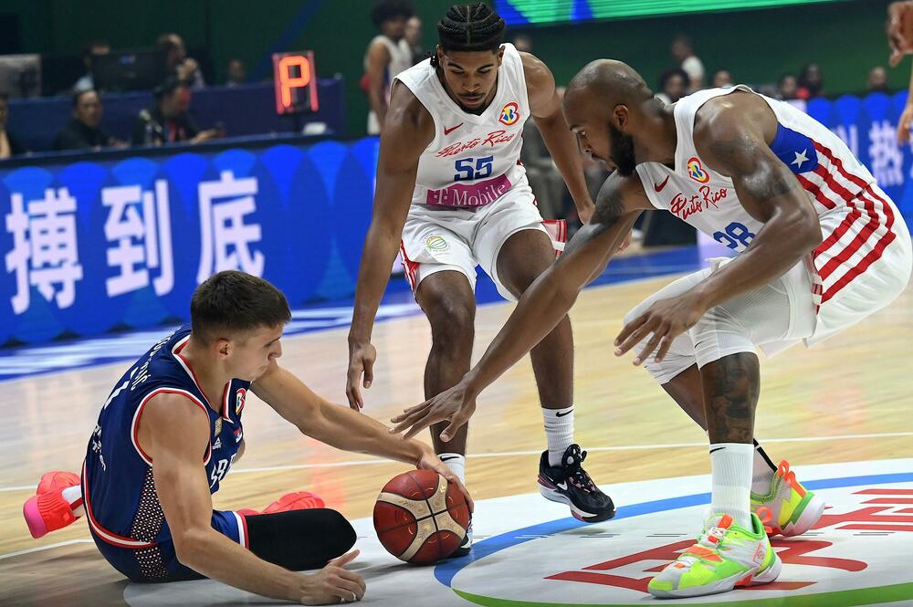 Košarkaška reprezentacija Srbije, Košarkaška reprezentacija Portorika, Mundobasket