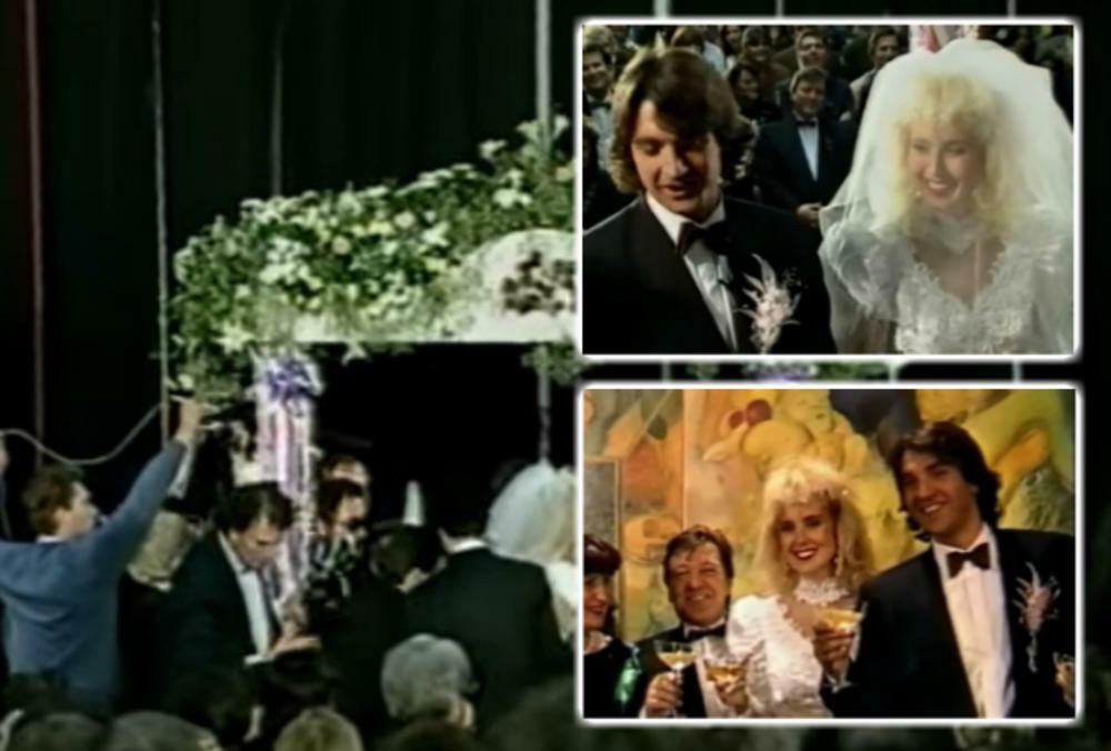 Mladenci su se uključili uživo na televiziji