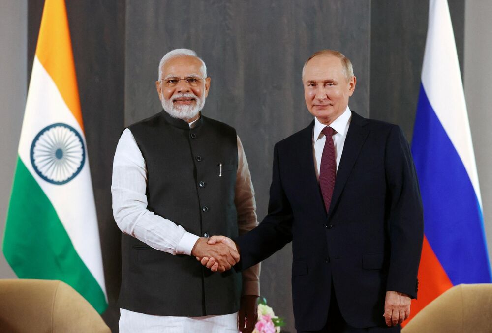 Narendra Modi, Vladimir Putin