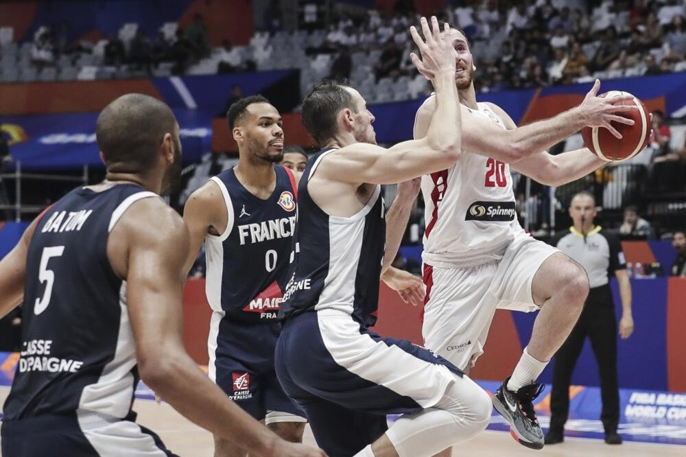 ARAKDŽI UBACIO 29 POENA "TRIKOLORIMA!" Francuska jedva pobedila Liban (VIDEO)