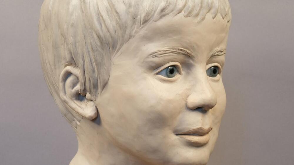 Rekonstrukcija lica dečaka nađenog u Dunavu