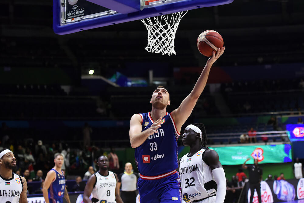 Detalj sa utakmice Južnog Sudana i Srbije