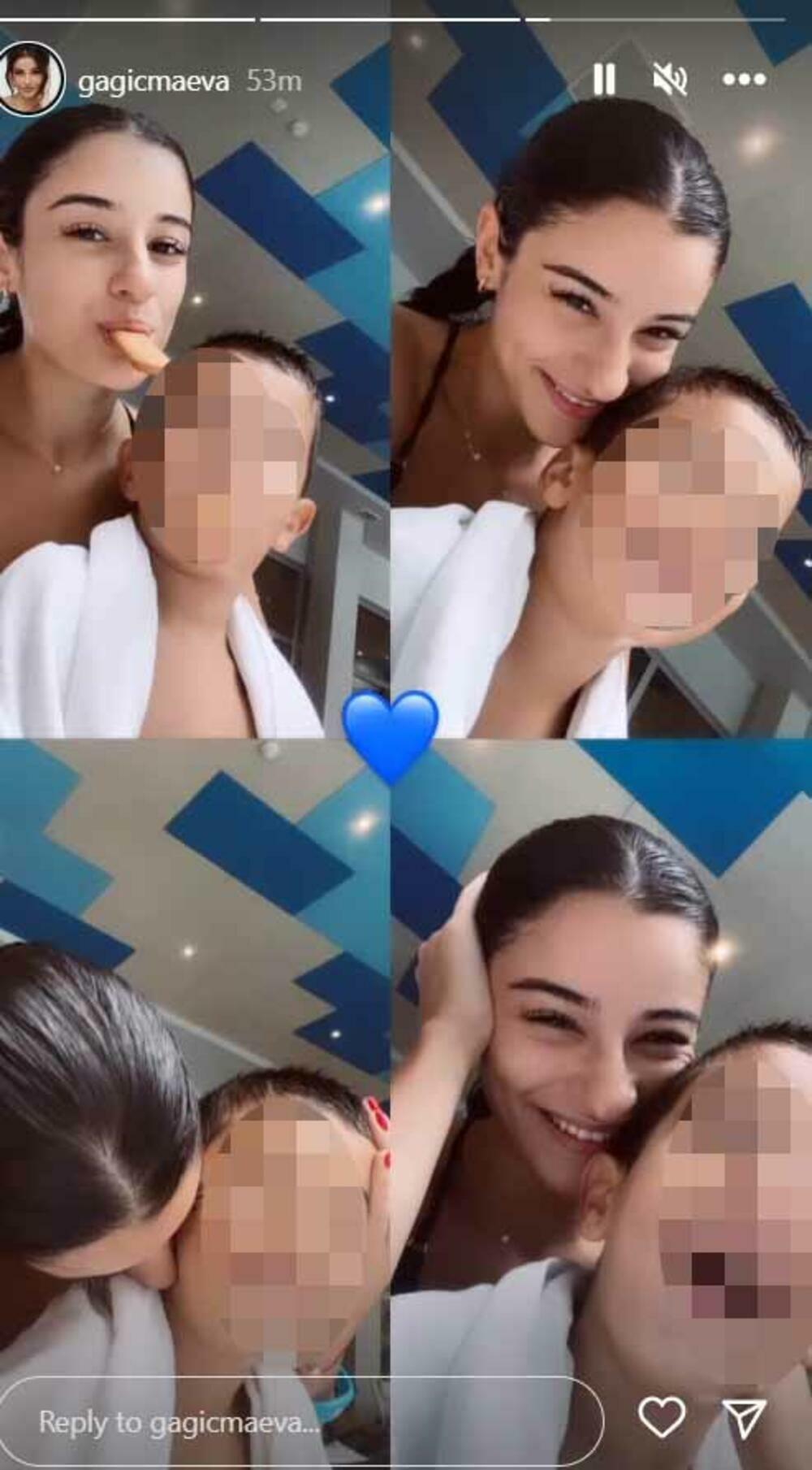 Objava Marine Gagić na dan venčanja Darka Lazića