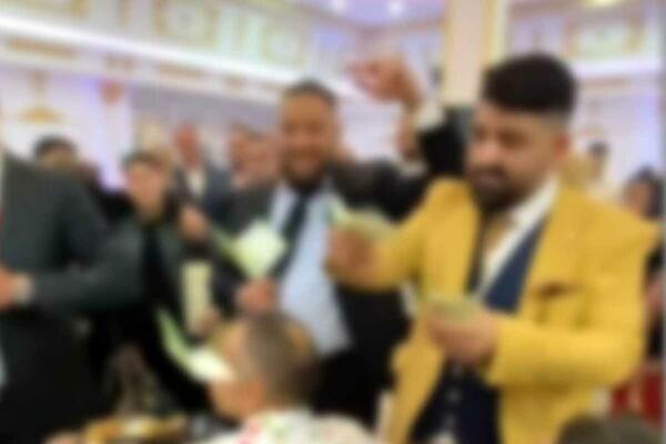 KIŠE STOTKI PADAJU, MUZIKANTI NE ZNAJU GDE ĆE SA NJIMA! Svat na svadbi za 10 sekundi ispalio 3.000 EVRA (VIDEO)