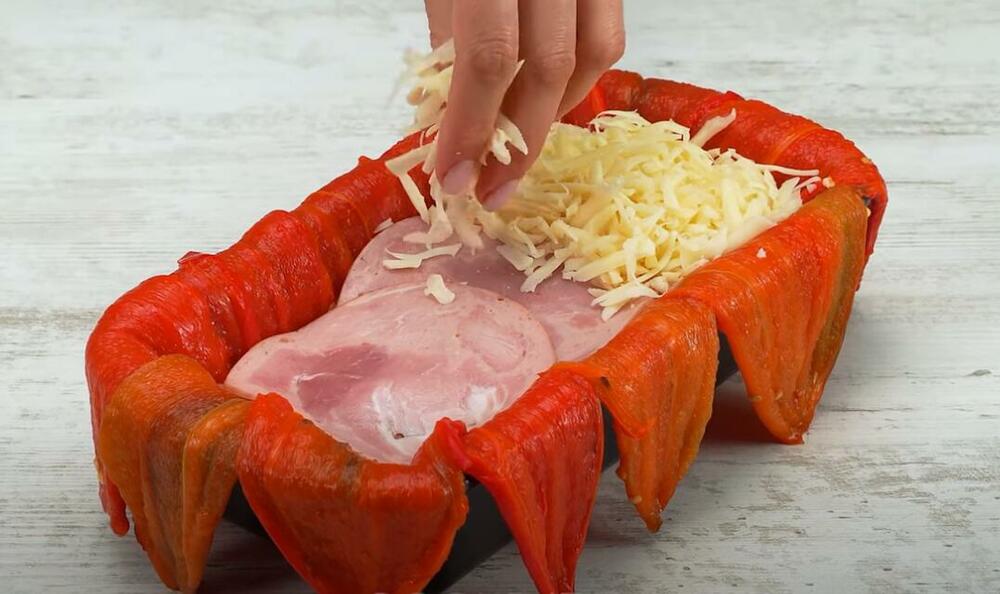 Slana torta, Crvena paprika