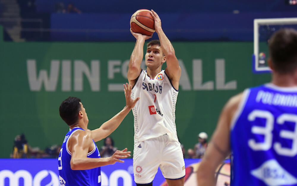 Bogdan Bogdanović na utakmici Srbije i Italije
