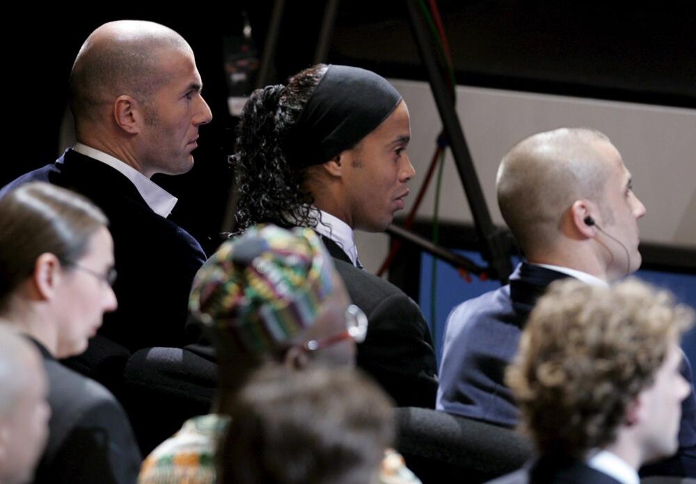 Zinedin Zidan, Ronaldinjo i Fabio Kanavaro