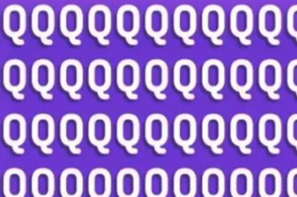 SAMO NAJINTELIGENTNIJI MEĐU VAMA ĆE USPETI DA PRONAĐU SLOVO O NA OVOJ SLICI: Proverite kakva vam je KONCENTRACIJA