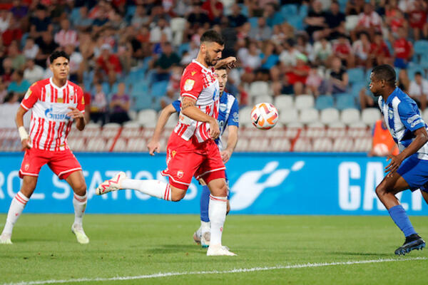 ROĐENDANSKA ŽURKA LEPO KRENULA: Zvezda brzo povela protiv Novog Pazara! (VIDEO)