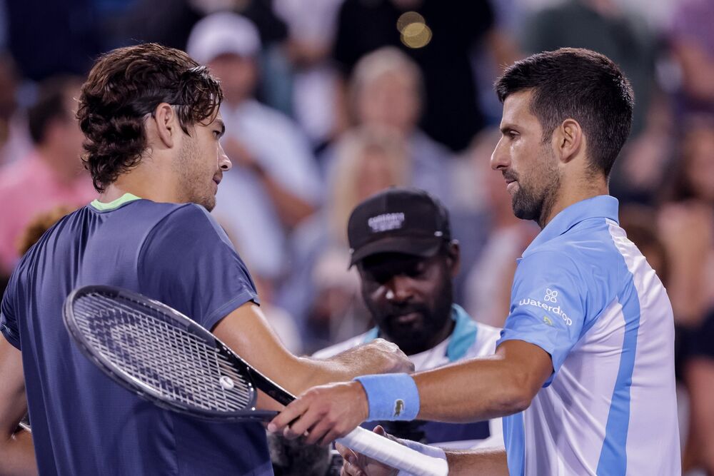 Tejlor Fric i Novak Đoković