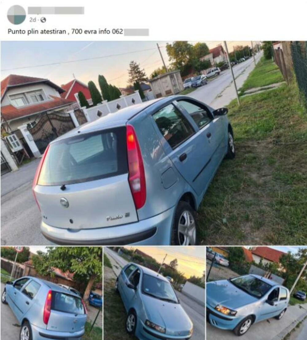 Dejan je dan pre pogobije postavio  oglas o prodaji auta
