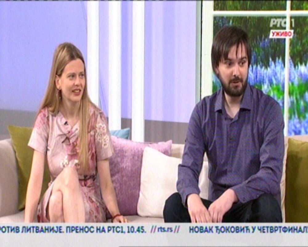 Milan Bukvić i Milica Jokanović