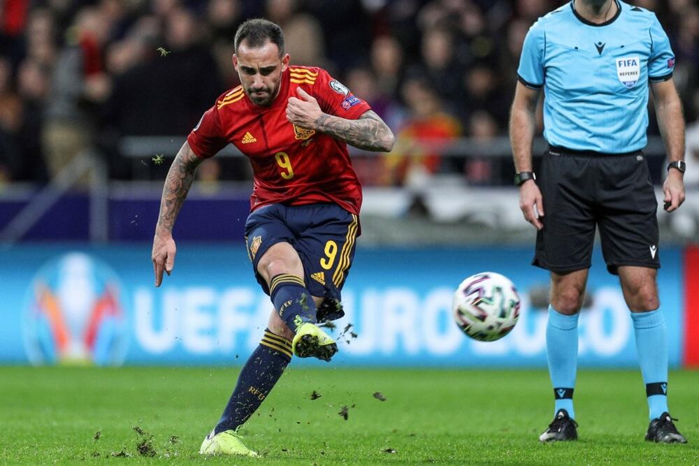 Pako Alkaser u dresu reprezentacije Španije