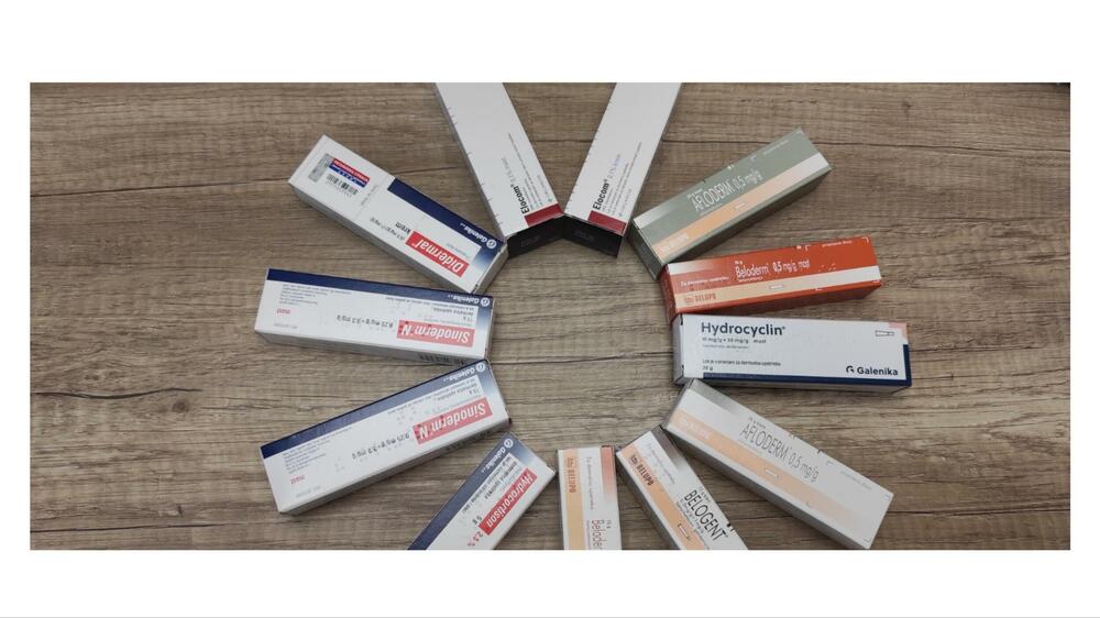 Neke od kortiko krema koje se mogu naći u Srbiji