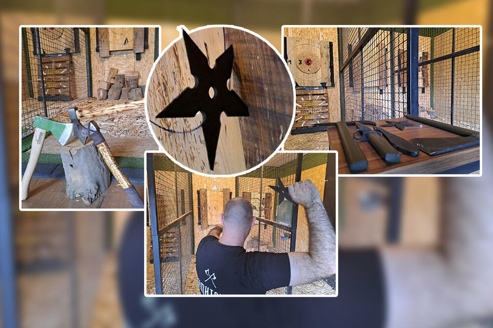 SRBI OVDE IZBACUJU SVOJ STRES: Jedni gađaju mete sekirama, drugi dovode i decu, a mi vam otkrivamo pravu atmosferu