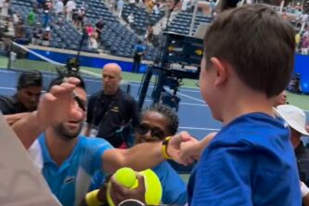VIKAO DA MU JE NOVAK NAJBOLJI PRIJATELJ, PA GA UPOZNAO: Malom Rikiju se ispunila najveća želja, ovo je NEPROCENJIVO