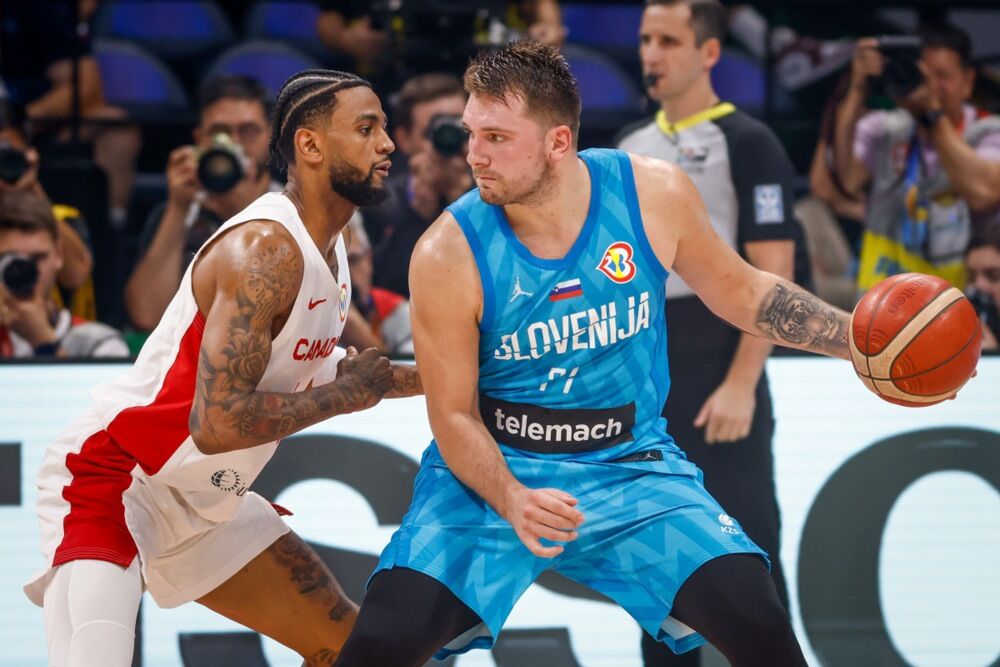 Nikel Aleksander-Voker, Luka Dončić, Košarkaška reprezentacija Kanade, Košarkaška reprezentacija Slovenije, Mundobasket, Svetsko prvenstvo u košarci