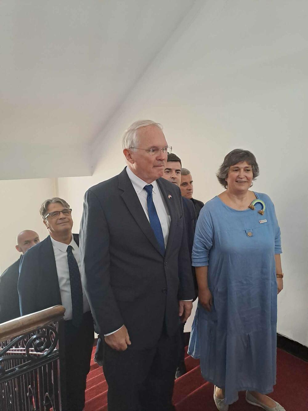 Ambasador Hil, Crveni krst Srbije