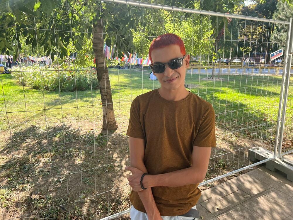 Jovan Živadinović Džipsi na Paradi ponosa