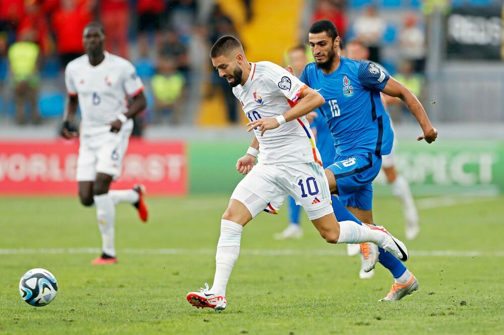 BELGIJA SLAVILA NA NEZGODNOM GOSTOVANJU: Azerbejdžan se pokazao kao odličan rival! (FOTO)