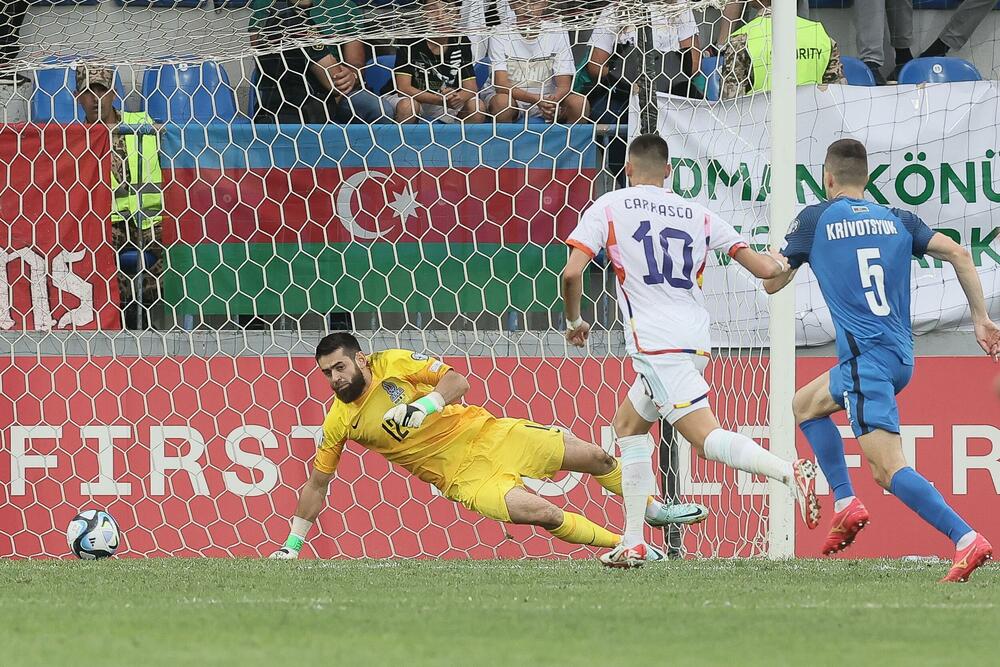 Fudbalska reprezentacija Azerbejdžana, Fudbalska reprezentacija Belgije