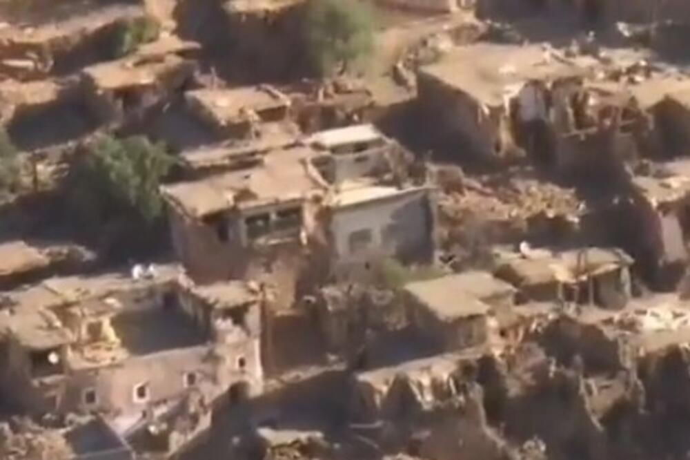 APOKALIPTIČNI PRIZORI NAKON ZEMLJOTRESA U MAROKU: Sve sravnjeno sa zemljom, svuda odzvanjaju jezivi krici