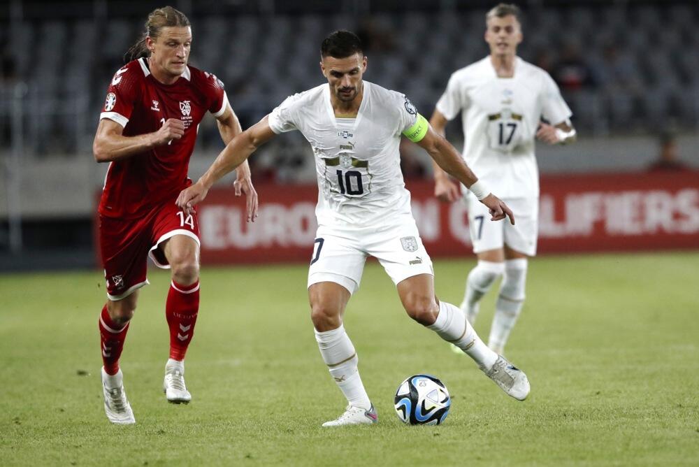 Detalj sa utakmice Litvanije i Srbije