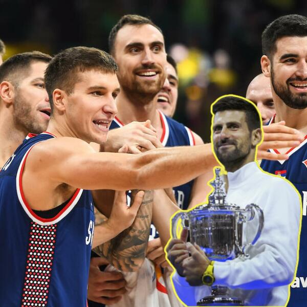 BOGDANOVIĆ SE OGLASIO MOĆNOM PORUKOM: Đoković mu odmah odgovorio sa ove 2 jake reči! (FOTO)