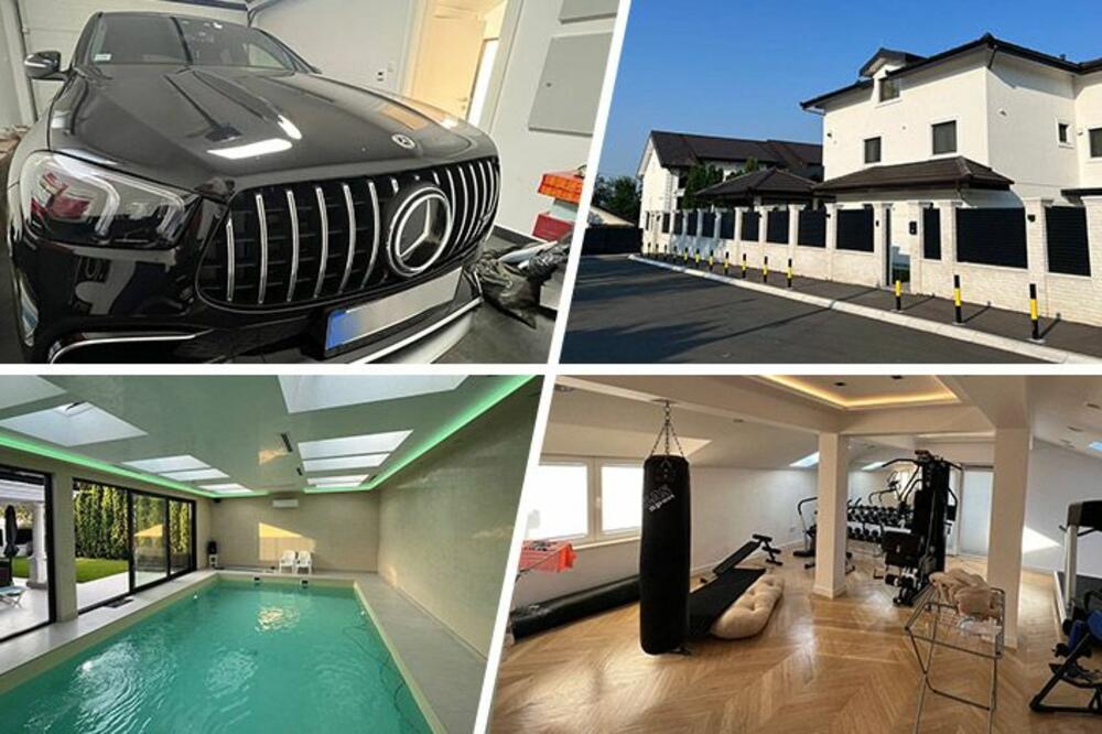 SVE PRŠTI OD LUKSUZA! OVO JE VILA SA BAZENOM GLAVNOG IZ KRIMI GRUPE: Radili su sa uhapšenim poreskim inspektorima