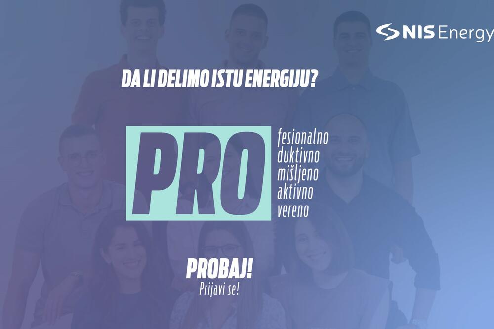 POČINJE ČETVRTA SEZONA PROGRAMA "NIS ENERGY": NIS otvara vrata mladim talentima