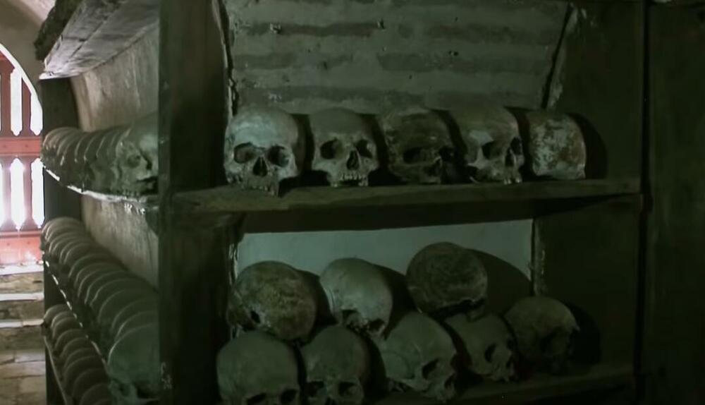 Lobanje monaha sa Svete Gore