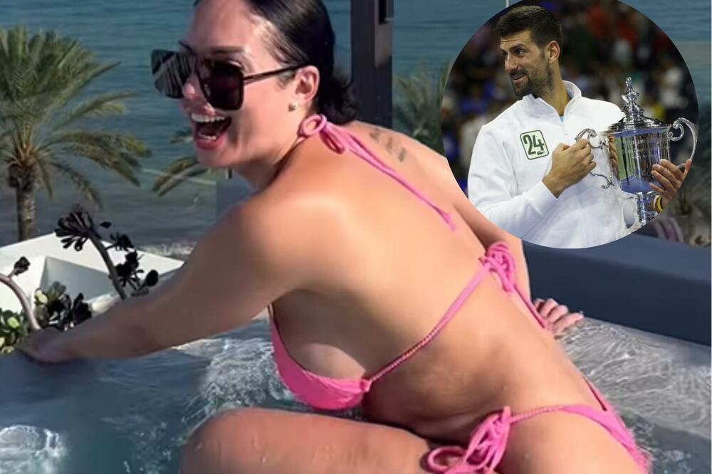 OD OVOGA MOŽE DA SE RIKNE: Novakova bivša IZBACILA OGROMNE GRUDI, muškarce dovodi DO LUDILA! (FOTO)