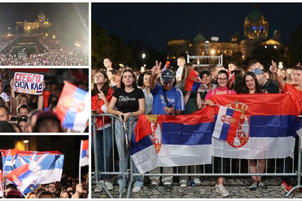ZAVRŠEN VELIČANSTVENI DOČEK ŠAMPIONA: Beograd je danas bio CENTAR sveta! (FOTO/VIDEO)