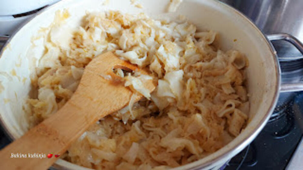 Flekice sa kiselim kupusom, Flekice