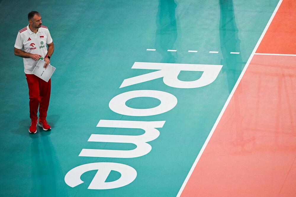 Nikola Grbić tokom finala Evropskog prvenstva