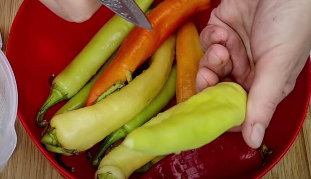 Ljute papričice u tegli, Ljute papričice