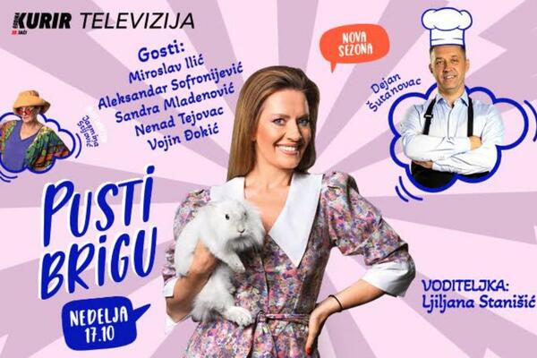 POČINJE TREĆA SEZONA EMISIJE "PUSTI BRIGU" Miroslav Ilić i Aca Sofronijević napravili atmosferu za pamće