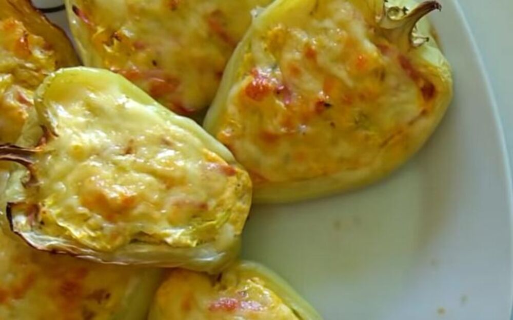 Punjene paprike sa mesom i sirom