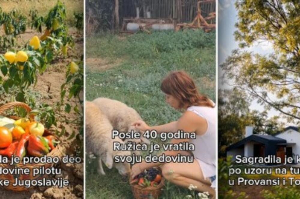 RUŽICA SE IZ BEOGRADA VRATILA NA DEDOVINU: Uživa u SRPSKOJ TOSKANI, a tek da čujete priču o NJENOM PRETKU! (VIDEO)