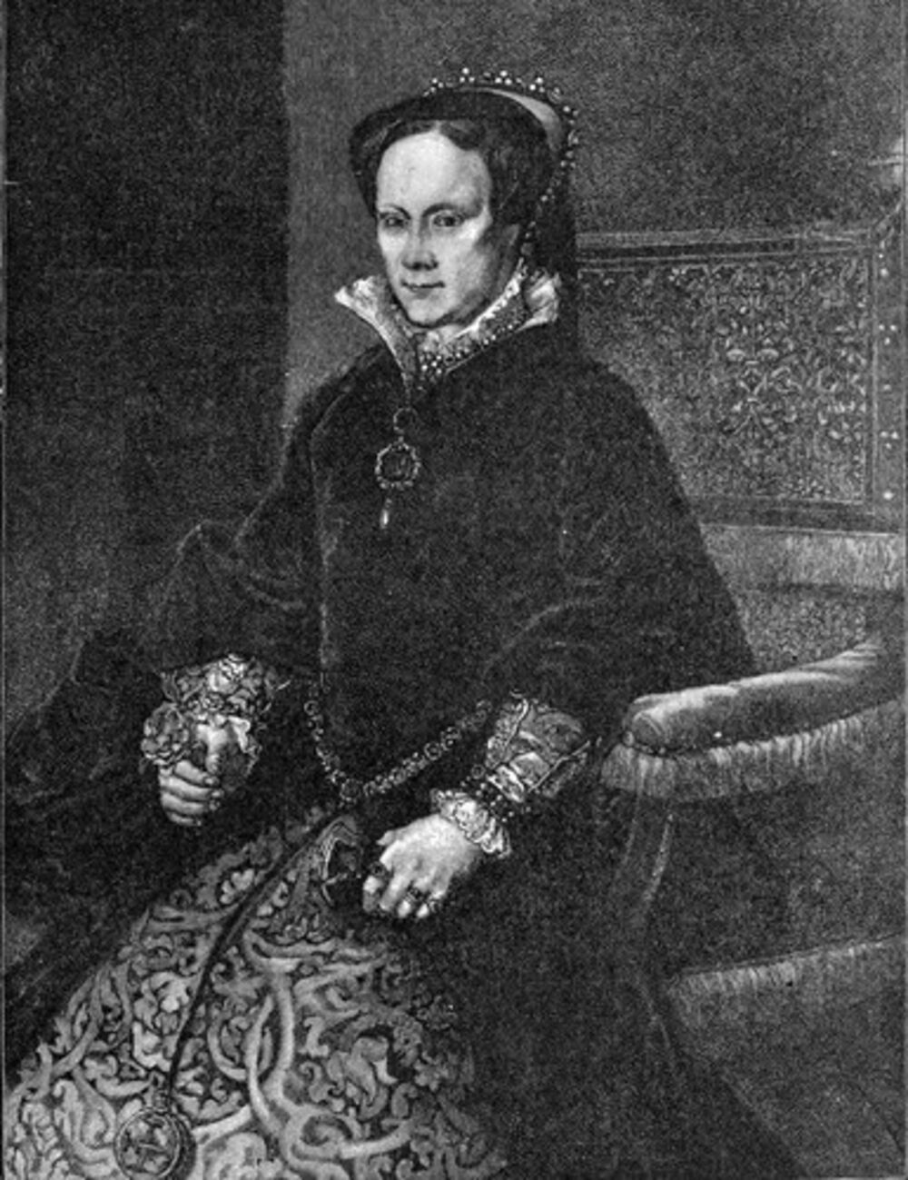 Krvava Meri, Meri Tjudor