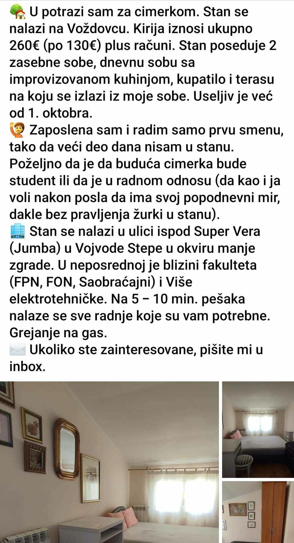 Stan na Voždovcu
