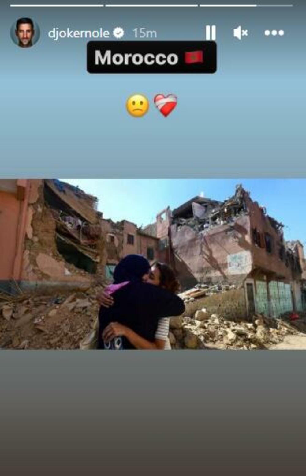 Objava Novaka Đokovića