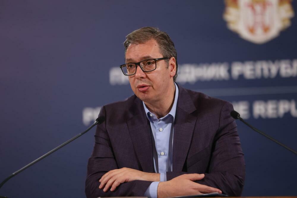 PREDSEDNIK VUČIĆ SE SASTAO SA AMBASADORIMA ZEMALJA KVINTE: Razgovoru prisustvovao i direktor Kancelarije za KiM