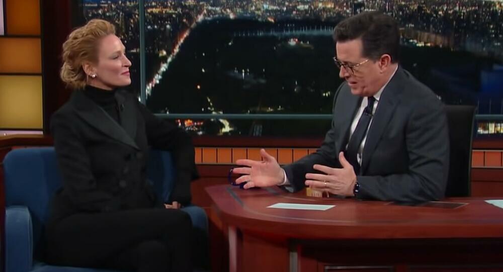 Uma Turman, Stephen Colbert