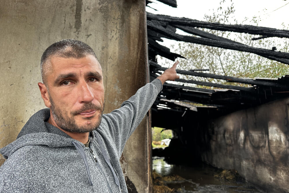 DRAMA U SELU KOD ČAČAKA TRAJALA CELU NOĆ: Grom udario u štalu, vatrogasci jedva obuzdali OGROMAN PLAMEN! (FOTO)