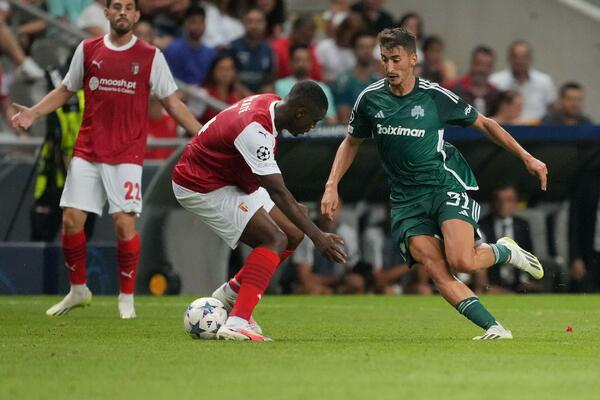 TRESE SE ZELENI DEO ATINE! Strašan pogodak Đuričića, golman AEK-a bio je APSOLUTNO NEMOĆAN!