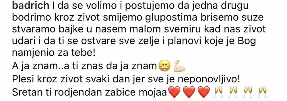 Čestitkka Nine Badrić