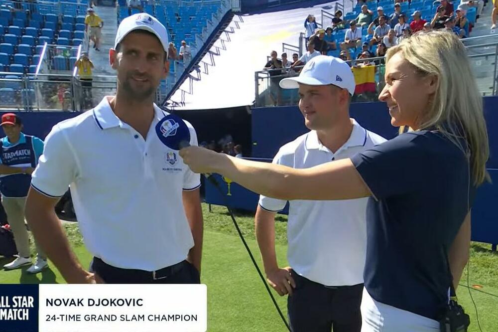 POKIDAJ IH, NOLE! Đoković se vratio na travu i sa 11 veličanstvenih počeo Ol-Star turnir (FOTO/VIDEO)